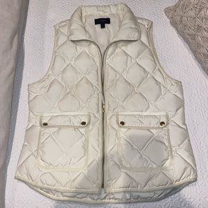J crew puffer vest